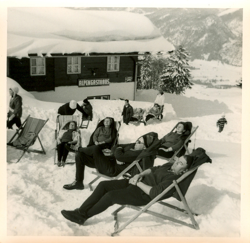 such an odd, funny photo of people taking a nap in the snow - one of 8 picks for this week's Friday Favorites