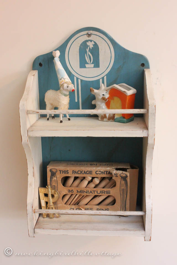 little shelves like this one are so handy for displaying miniatures! |one of 8 picks for this week's Friday Favorites