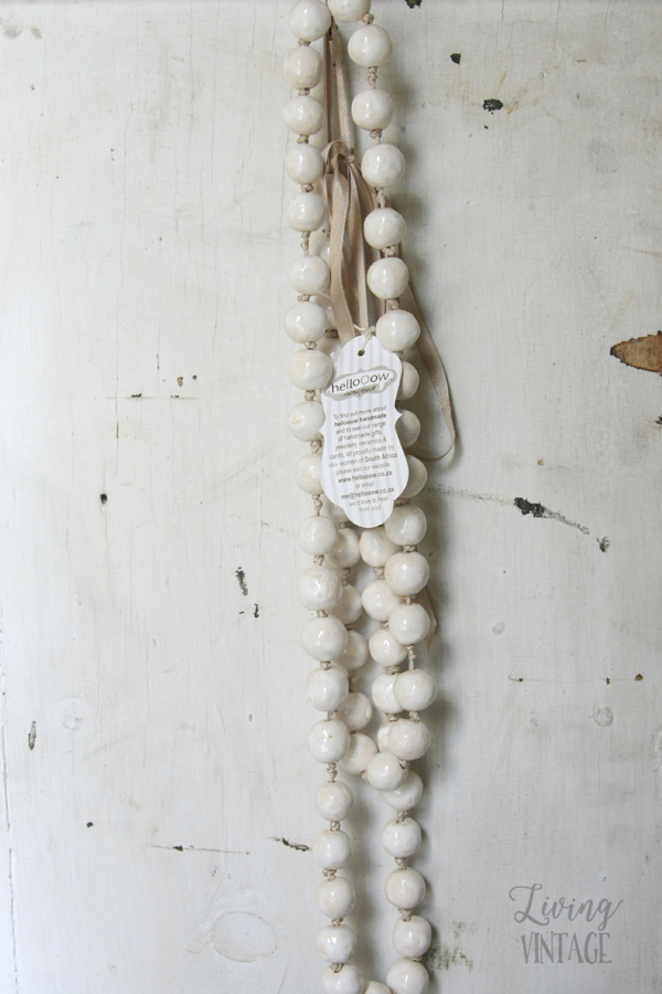 One of Hellooow Handmade's pretty handmade necklaces - see more and enter the giveaway @ Living Vintage