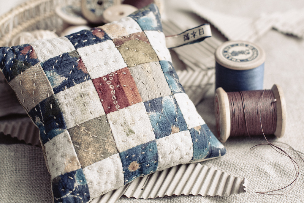 a charming patchwork pincushion (and a pretty still life) - one of 8 picks for this week's Friday Favorites