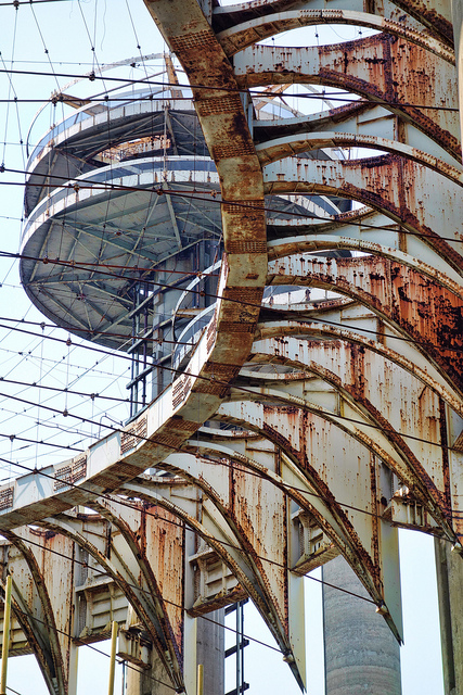 pretty industrial architecture and rusty patina - one of 8 picks for this week's Friday Favorites