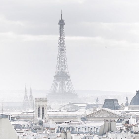 a beautiful image of Paris during winter - one of 8 picks for this week's Friday Favorites