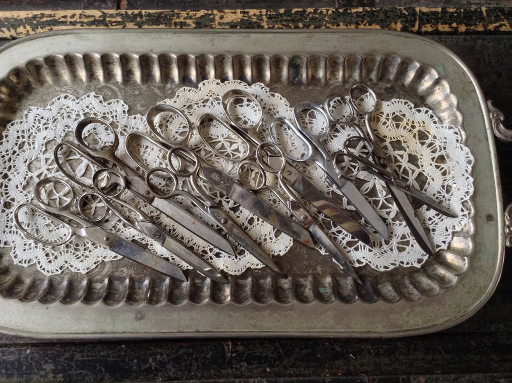 a pretty still life image of a collection of scissors - one of 8 picks for this week's Friday Favorites