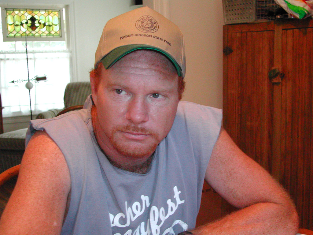 My red-headed brother, Chad