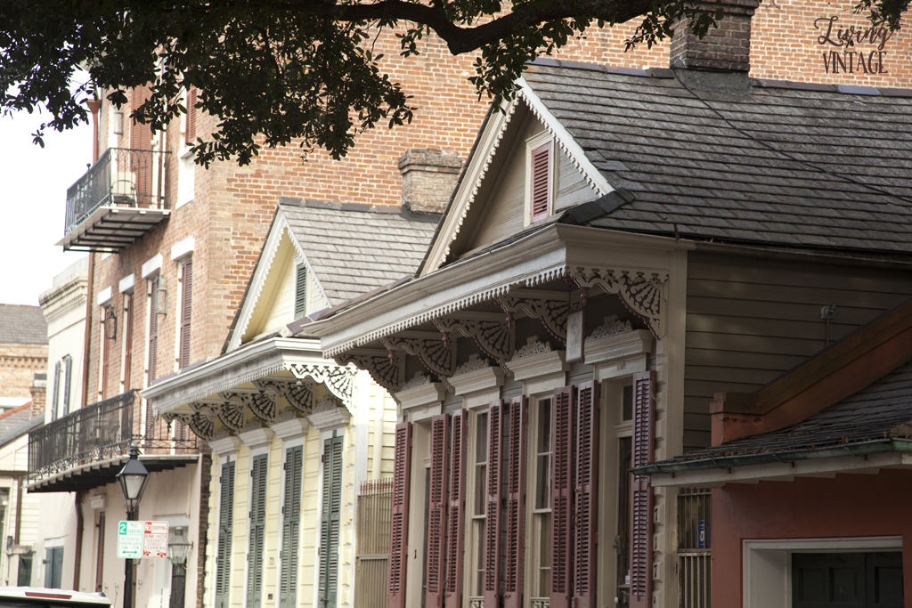 stunning corbels and architecture in New Orleans