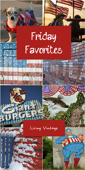 Friday Favorites #104 in red, white and blue
