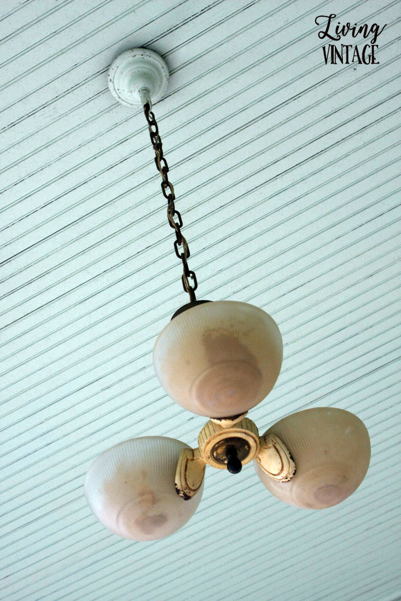 a fun old light fixture