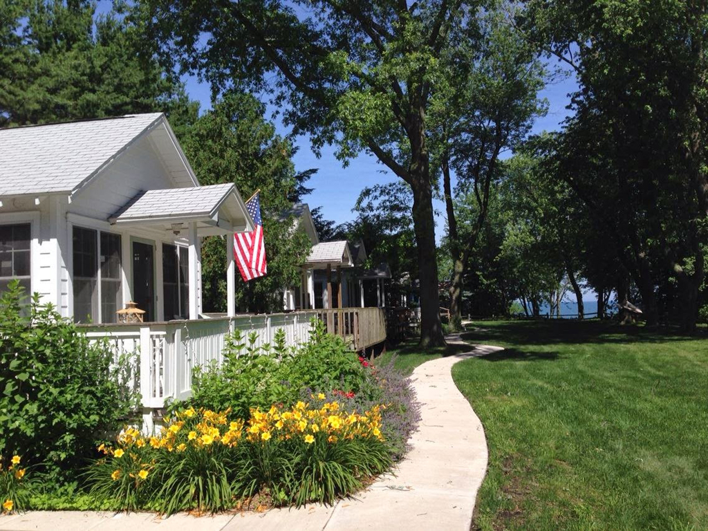 tiny houses all in a row, within walking distance of the lake - 1 of 8 picks for this week's Friday Favorites