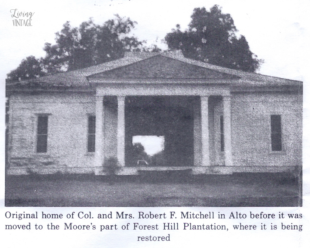 a photo of our old dogtrot before the breezeway was enclosed