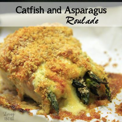 Catfish and Asparagus Roulade