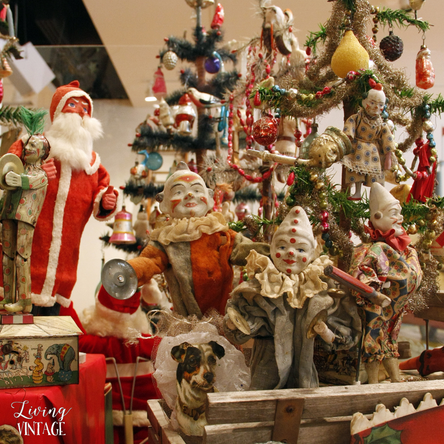 a pretty and elaborate display of an astounding Christmas collection