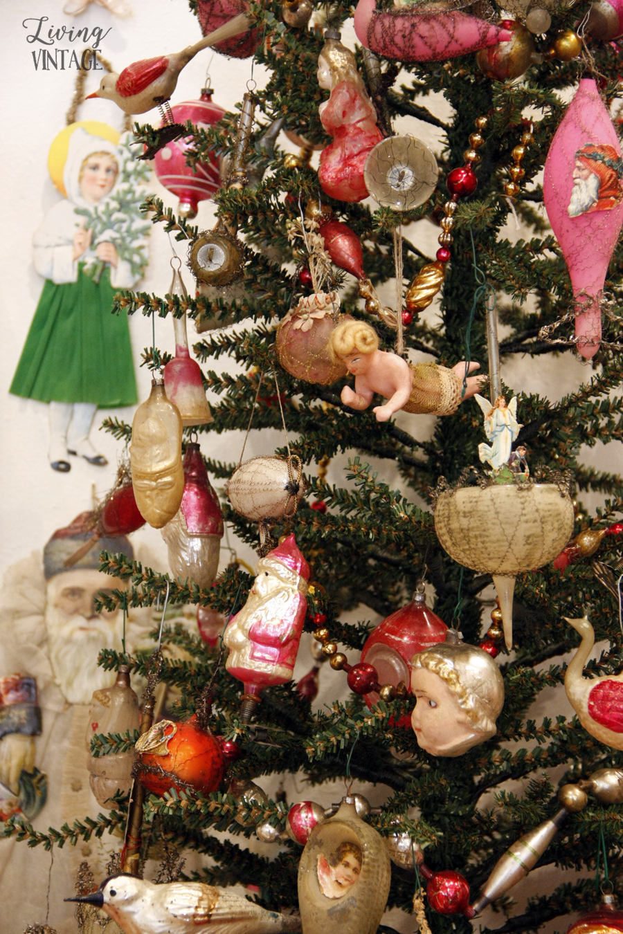 a pretty and elaborate display of an astounding Christmas collection
