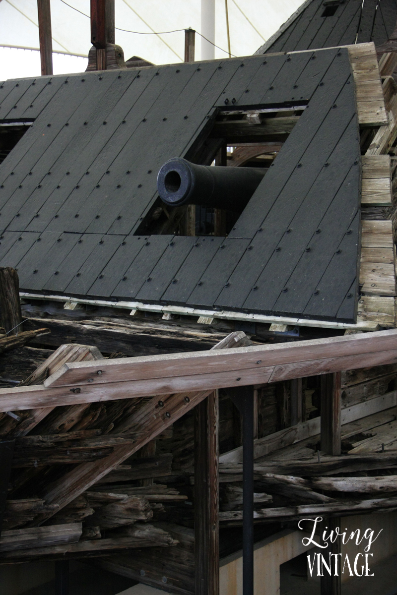 the USS Cairo at the national park in Vicksburg