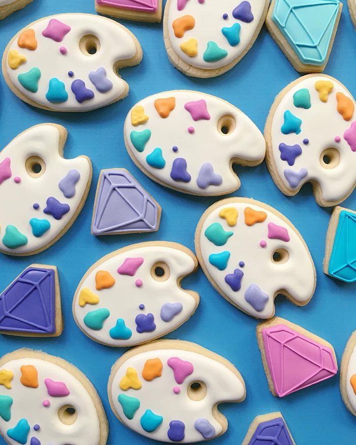 artistic cookies