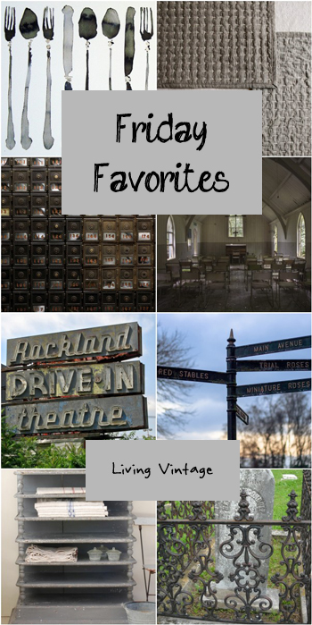 Friday Favorites 142 over at Living Vintage